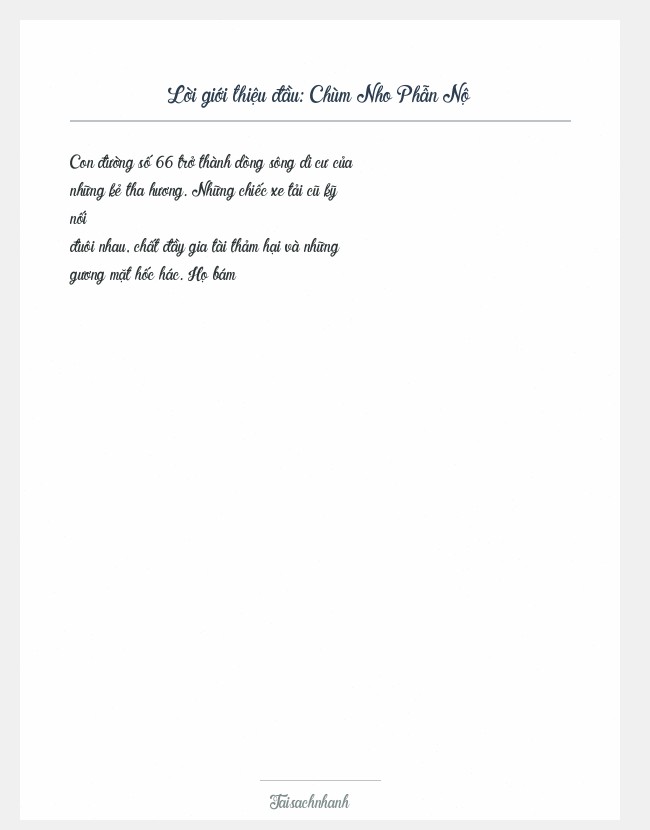 Trích đoạn Chùm Nho Phẫn Nộ