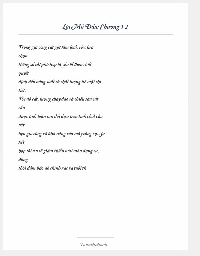 Trích đoạn Chương 1 2