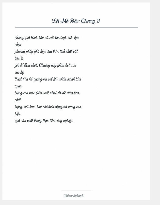 Trích đoạn Chương 3