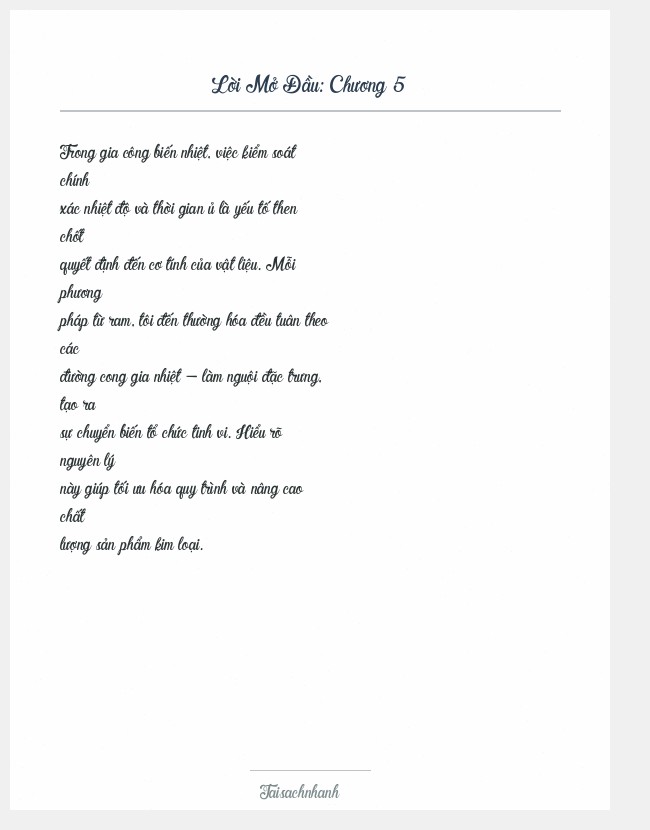 Trích đoạn Chương 5