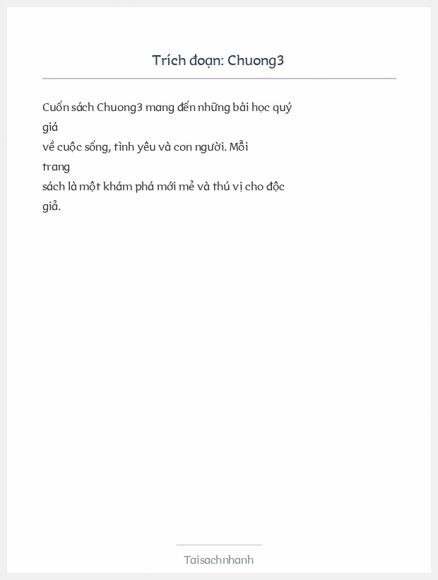 Trích đoạn Chuong3