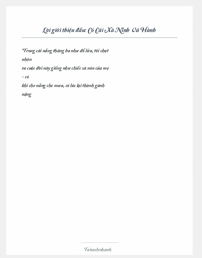 Trích đoạn Có Cái Xà Nỉnh Vũ Hành