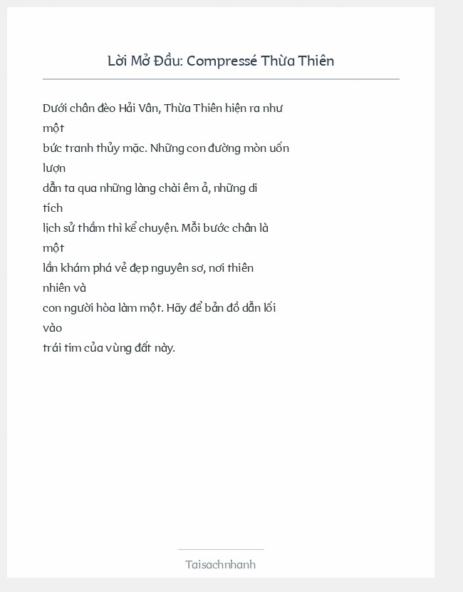 Trích đoạn Compressé Thừa Thiên