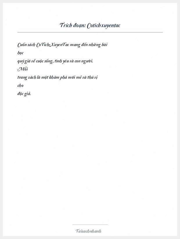 Trích đoạn Cotichxuyentac