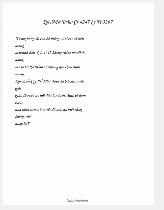 Trích đoạn Cv 4247 Cs Tt 3267