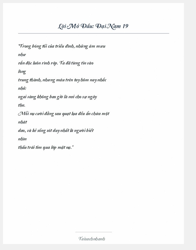 Trích đoạn Đại Nam 19