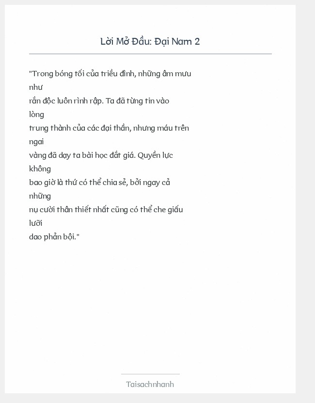 Trích đoạn Đại Nam 2