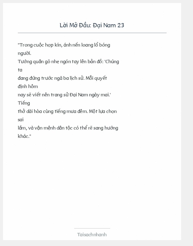 Trích đoạn Đại Nam 23