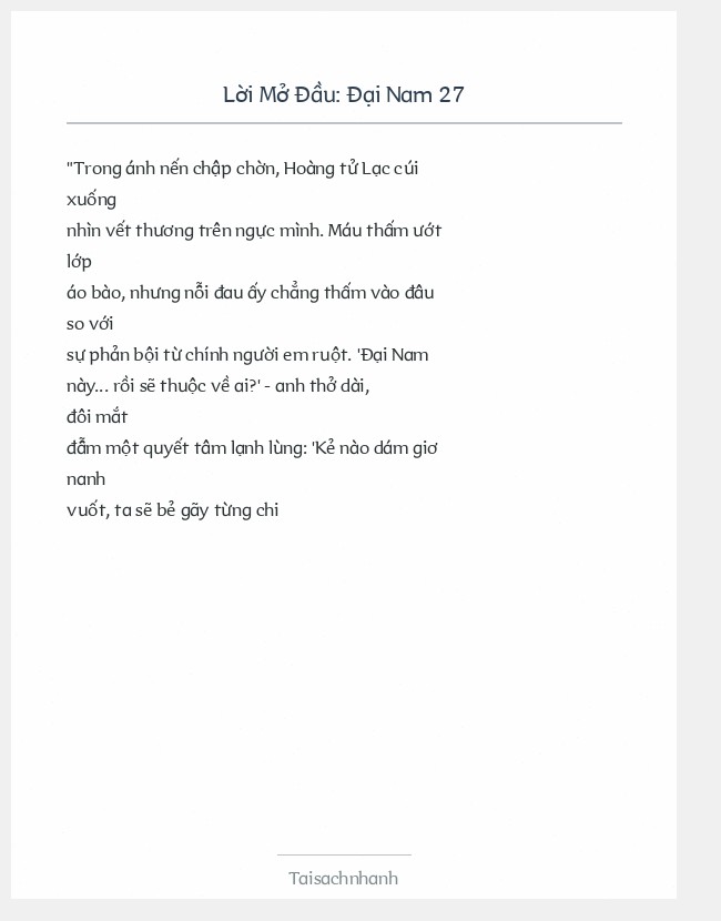 Trích đoạn Đại Nam 27