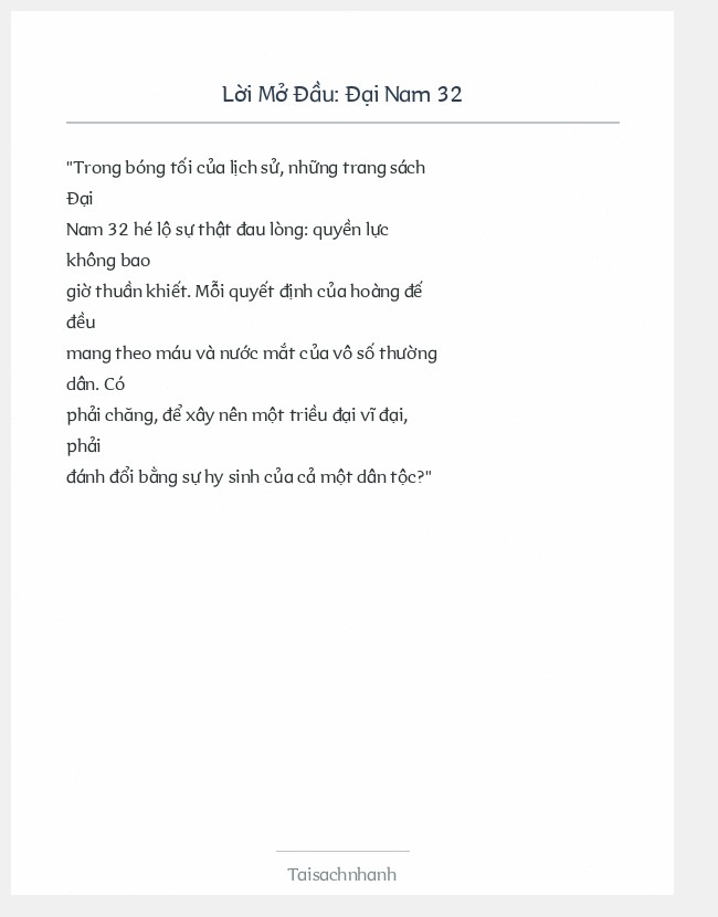 Trích đoạn Đại Nam 32