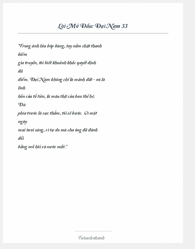 Trích đoạn Đại Nam 33