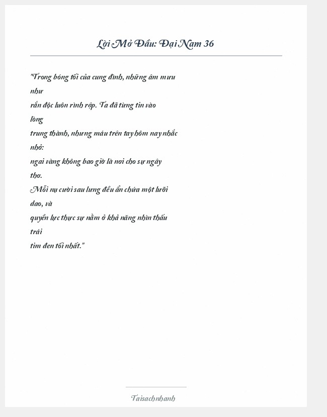 Trích đoạn Đại Nam 36
