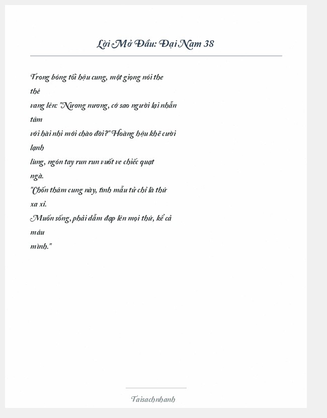 Trích đoạn Đại Nam 38