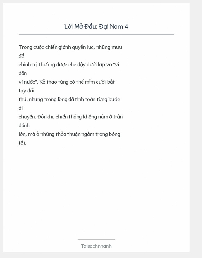 Trích đoạn Đại Nam 4
