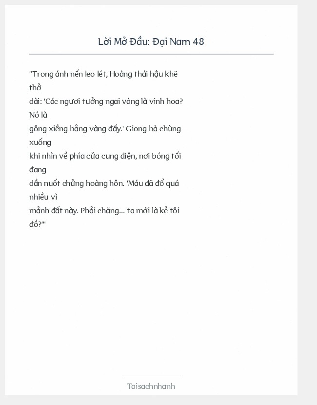 Trích đoạn Đại Nam 48