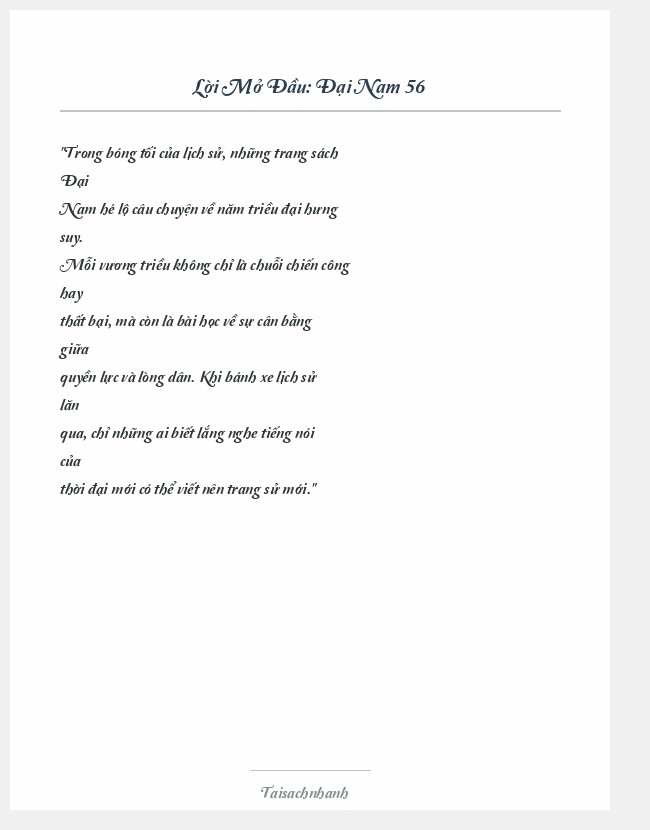 Trích đoạn Đại Nam 56