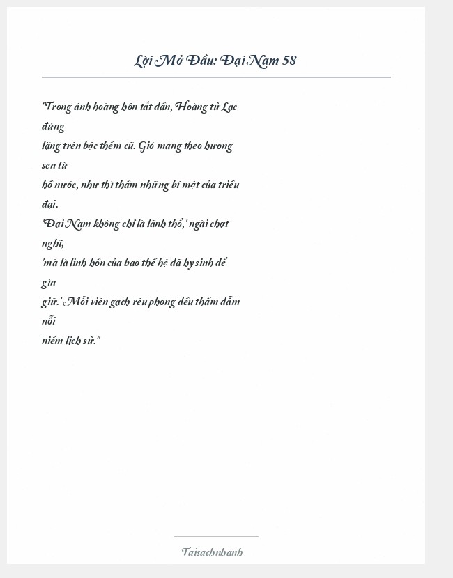 Trích đoạn Đại Nam 58