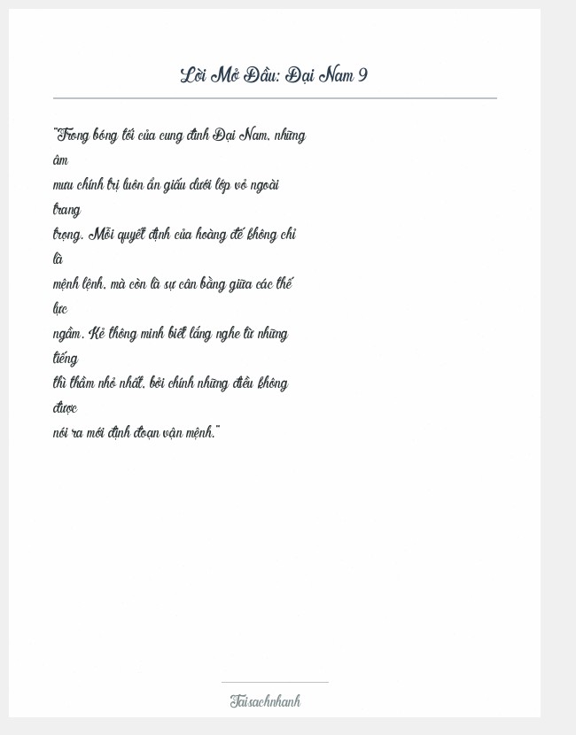 Trích đoạn Đại Nam 9