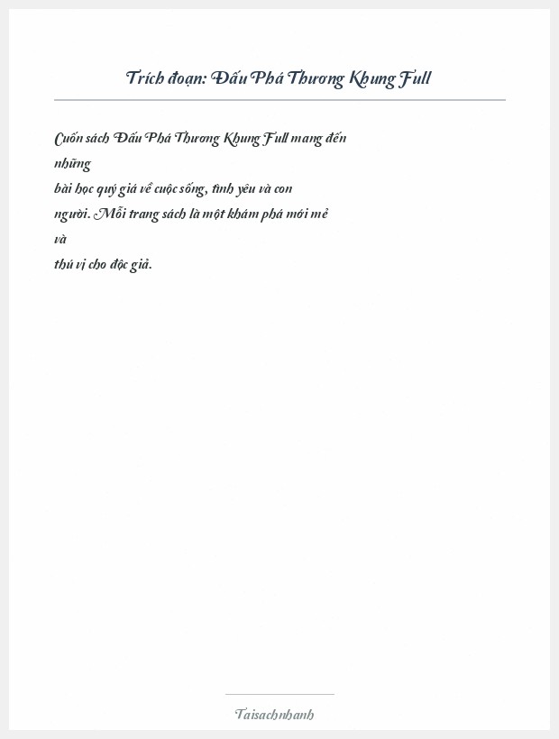 Trích đoạn Đấu Phá Thương Khung Full