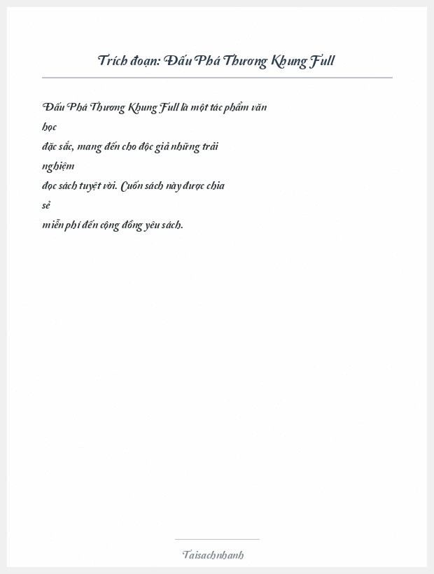 Trích đoạn Đấu Phá Thương Khung Full