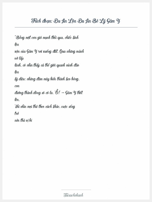 Trích đoạn Du Jin Lộn Du Jin Bê Lý Gâm Y