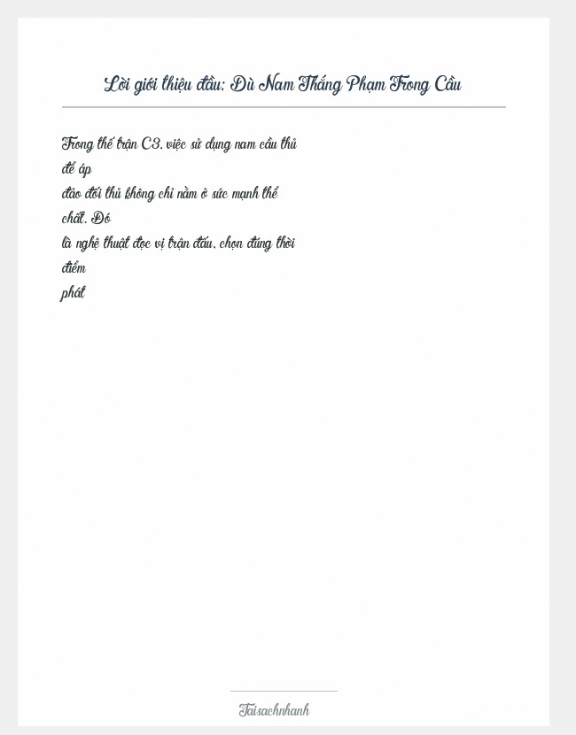 Trích đoạn Dù Nam Thắng Phạm Trong Cầu