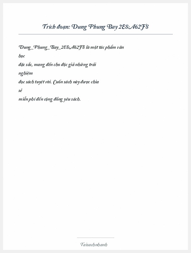 Trích đoạn Dung Phung Bay 2E8A62F8