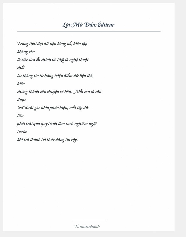 Trích đoạn Éditeur