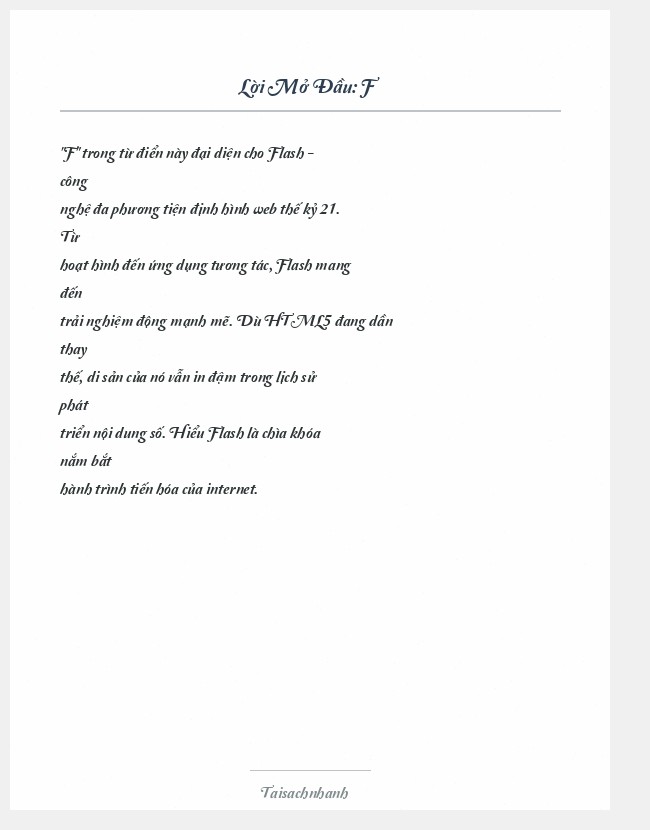 Trích đoạn F
