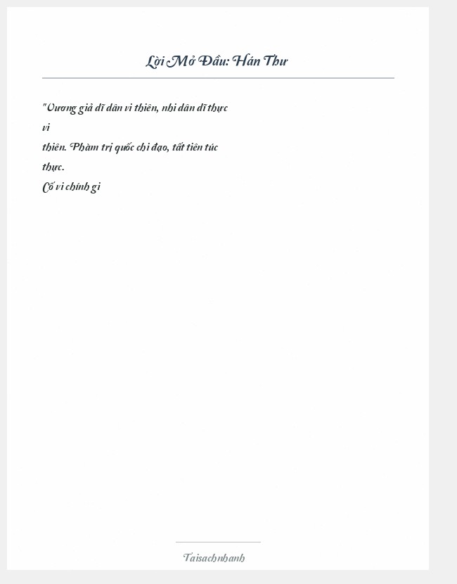 Trích đoạn Hán Thư