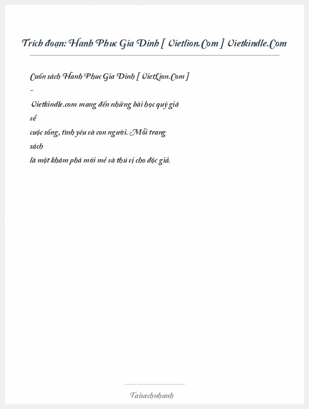 Trích đoạn Hanh Phuc Gia Dinh [ Vietlion.Com ] Vietkindle.Com