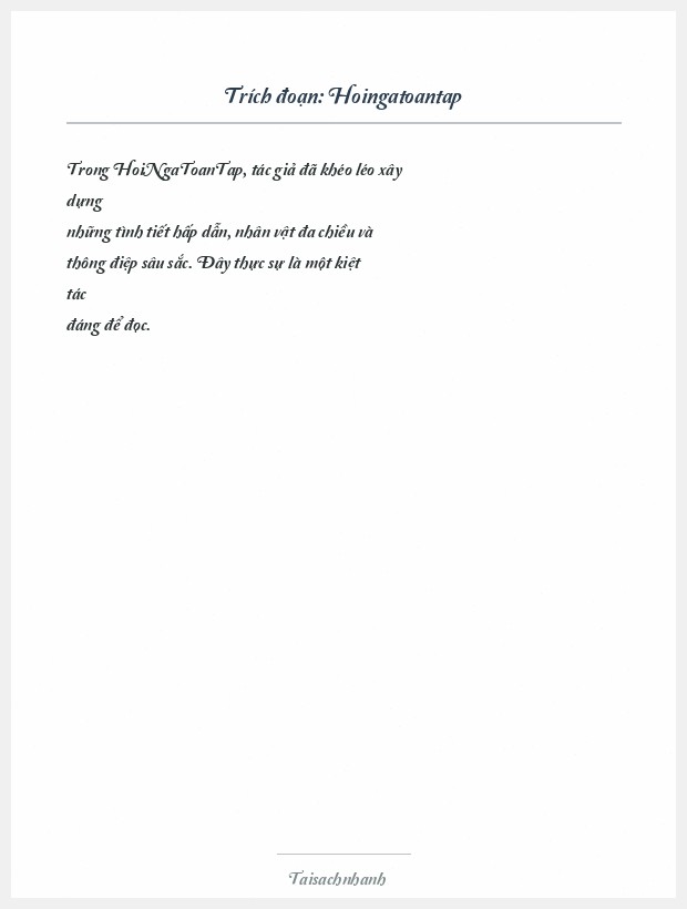 Trích đoạn Hoingatoantap