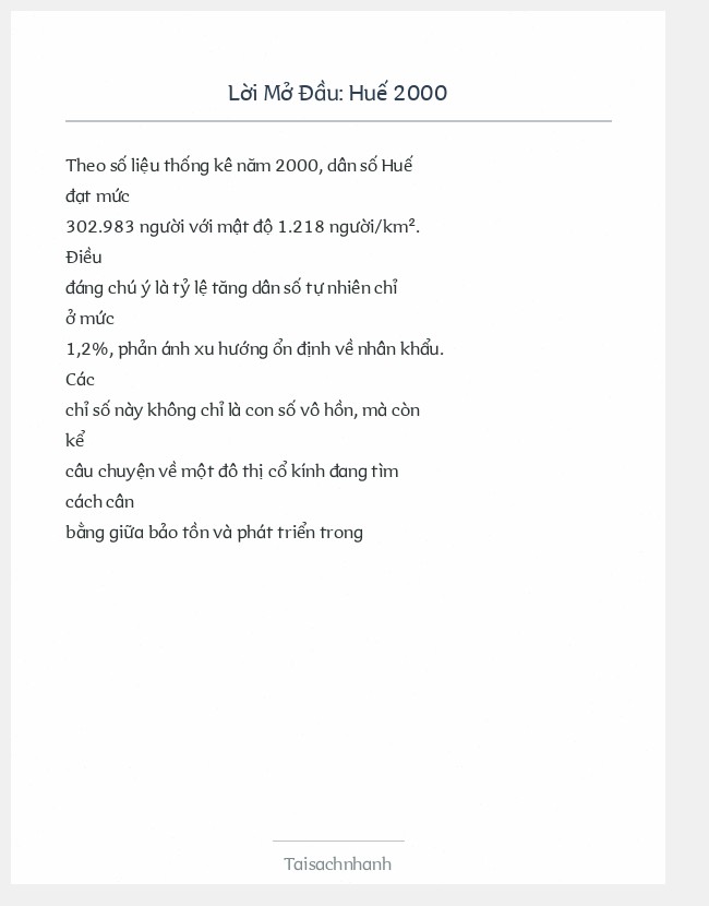 Trích đoạn Huế 2000