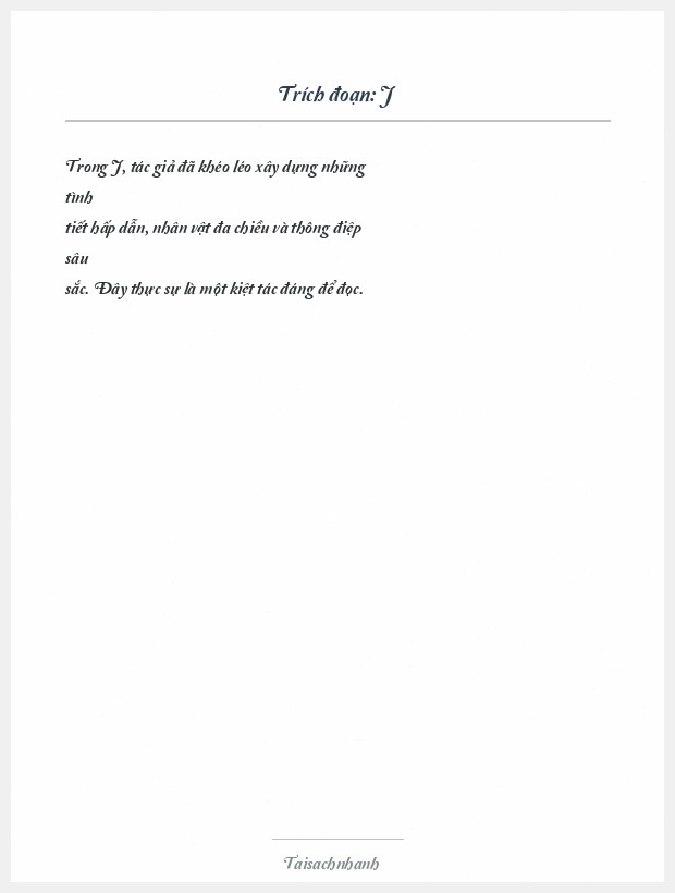 Trích đoạn J