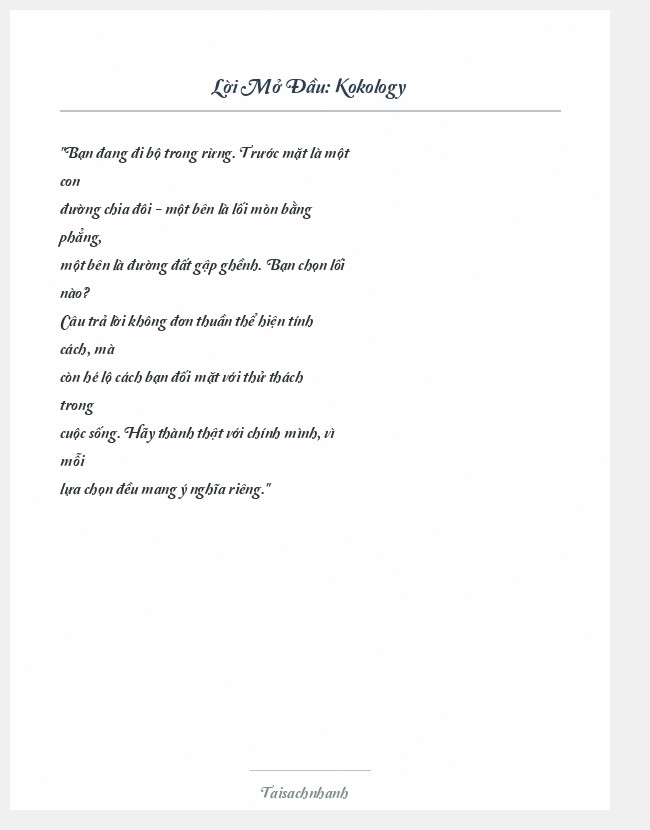 Trích đoạn Kokology