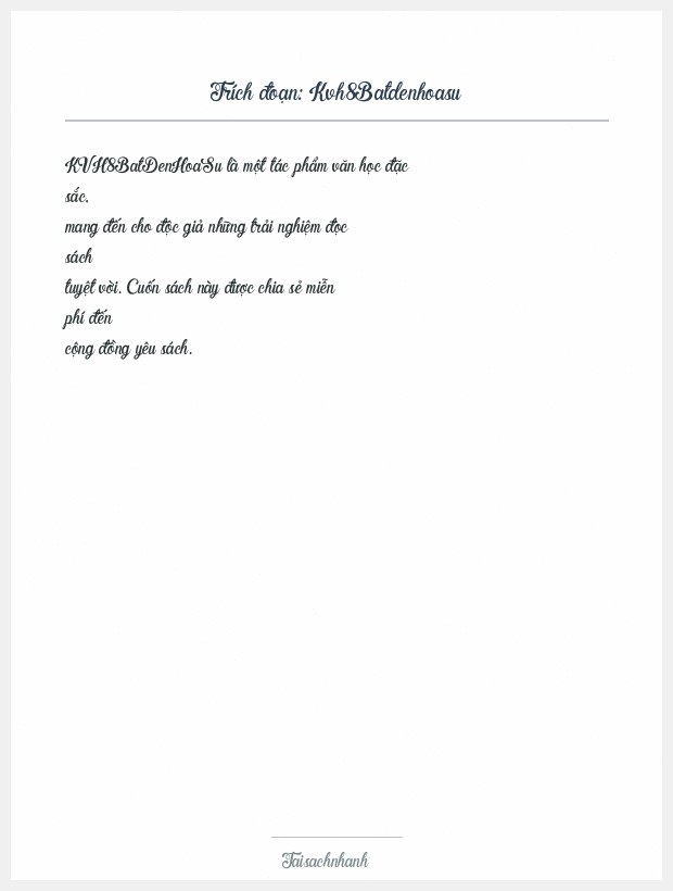 Trích đoạn Kvh8Batdenhoasu