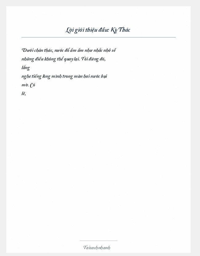 Trích đoạn Kỳ Thác