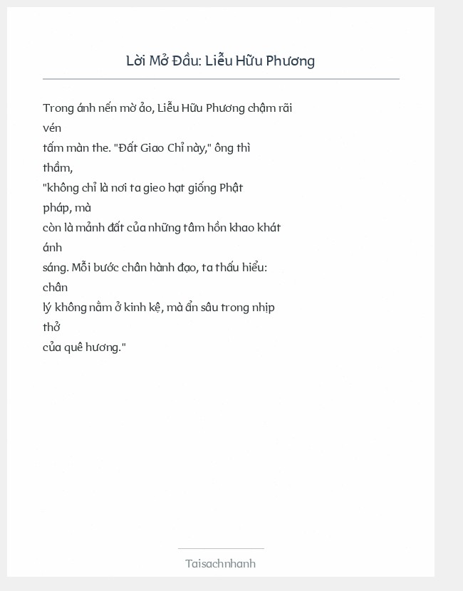 Trích đoạn Liễu Hữu Phương