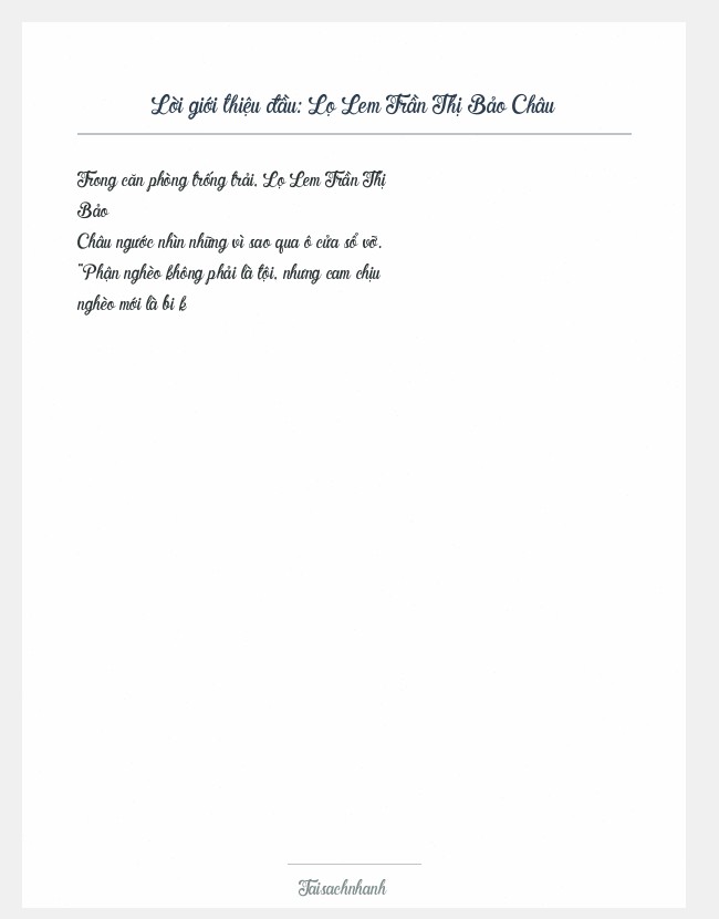 Trích đoạn Lọ Lem Trần Thị Bảo Châu