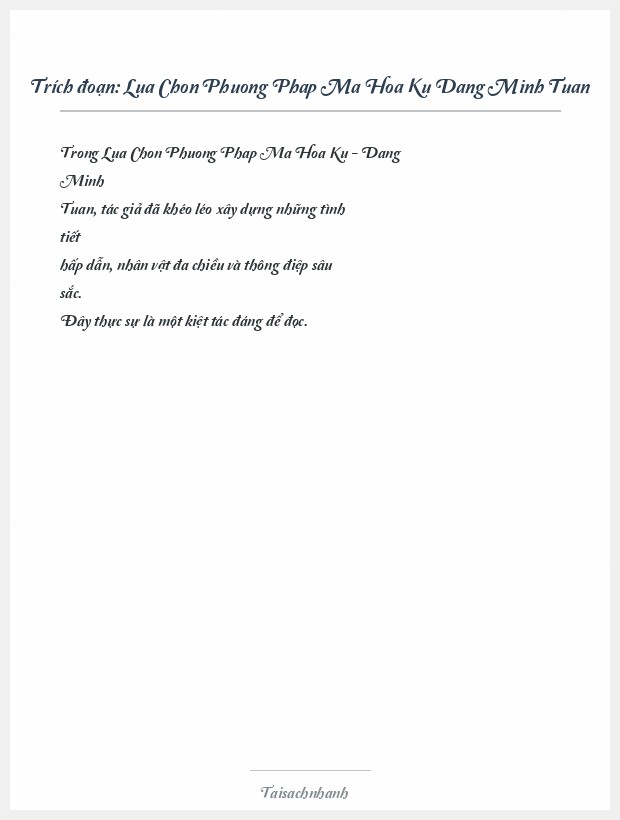 Trích đoạn Lua Chon Phuong Phap Ma Hoa Ku Dang Minh Tuan