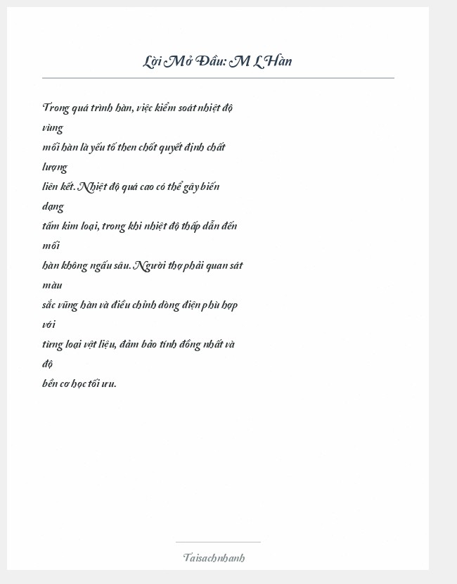 Trích đoạn M L Hàn