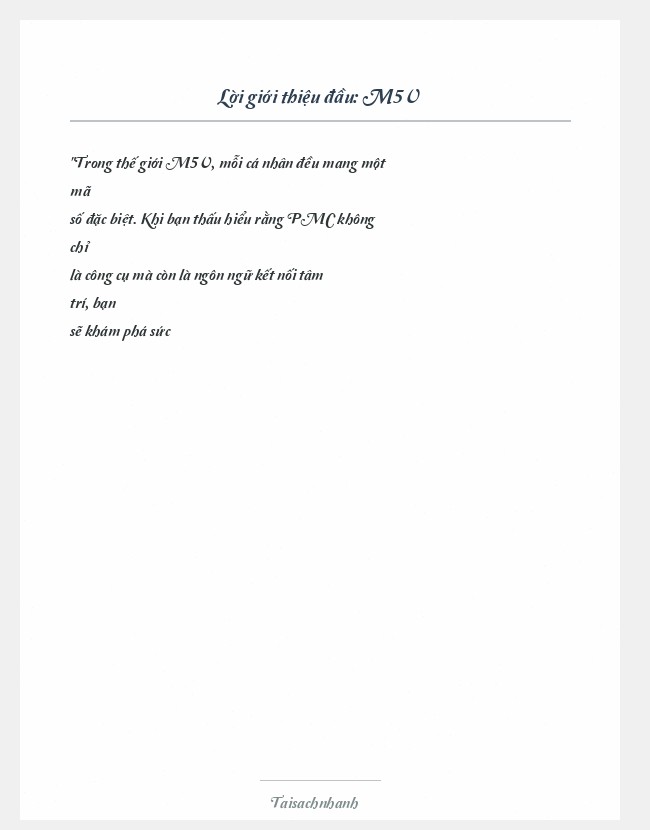 Trích đoạn M5V