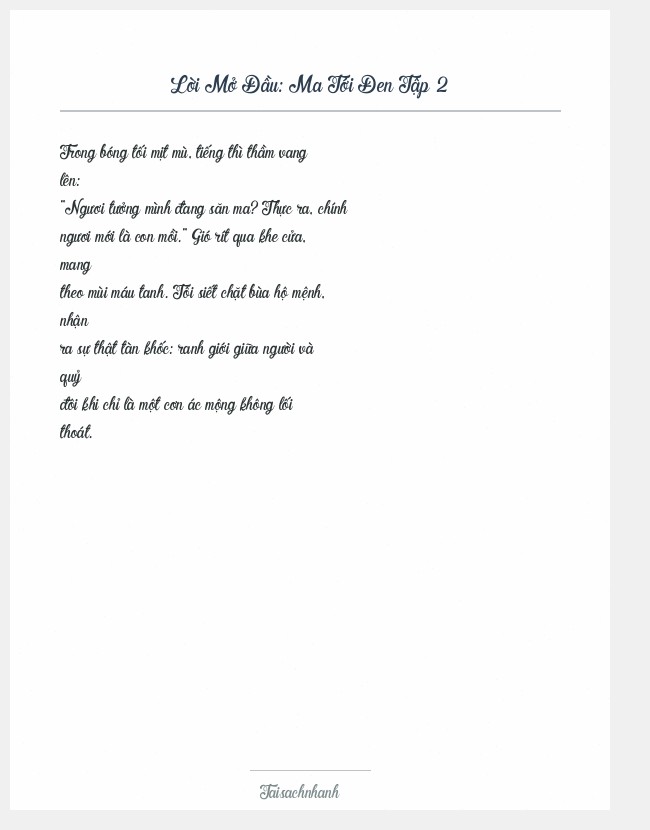 Trích đoạn Ma Tới Đen Tập 2