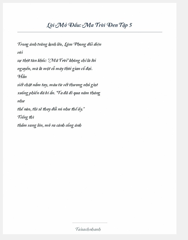Trích đoạn Ma Trời Đen Tập 5
