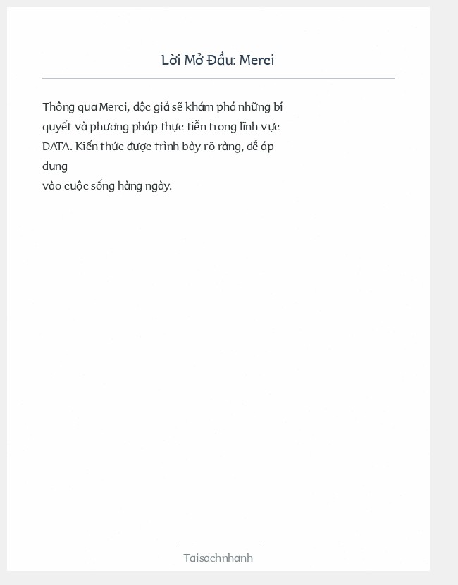 Trích đoạn Merci