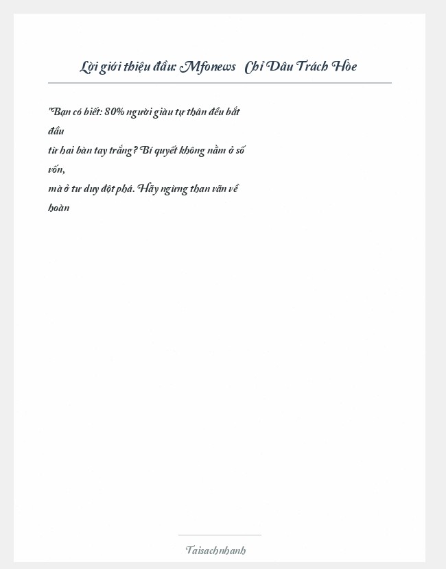 Trích đoạn Mfonews » Chỉ Dâu Trách Hòe