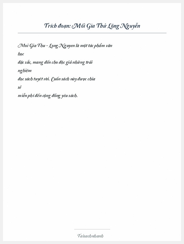 Trích đoạn Mối Gia Thử Lộng Nguyễn