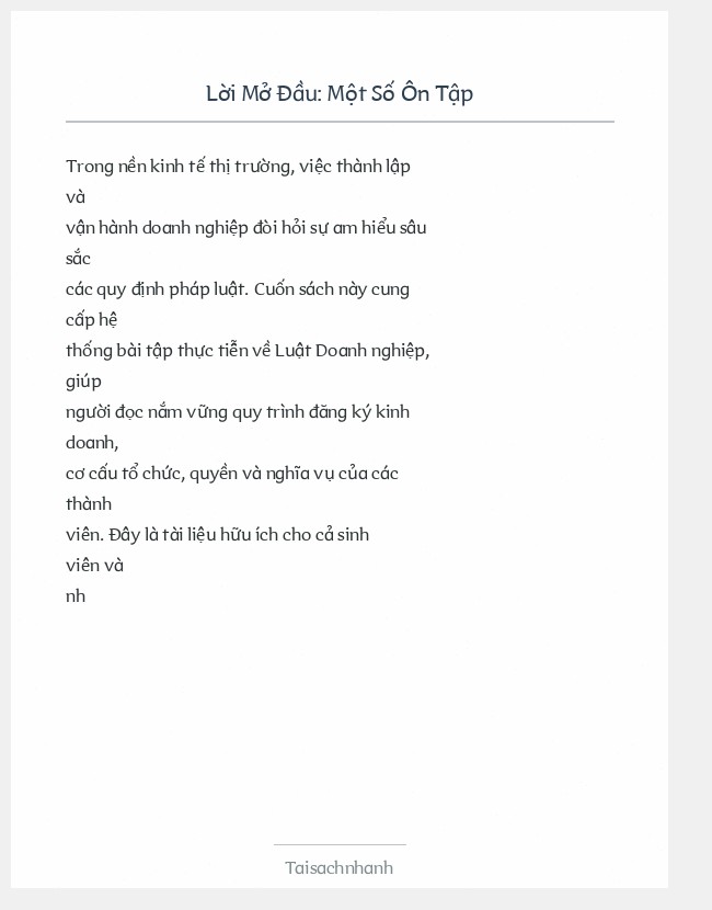 Trích đoạn Một Số Ôn Tập