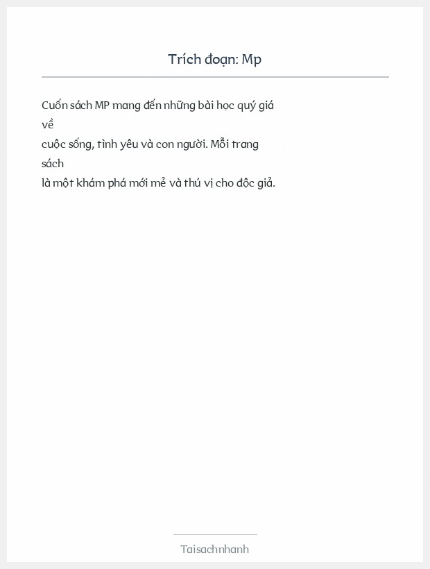 Trích đoạn Mp