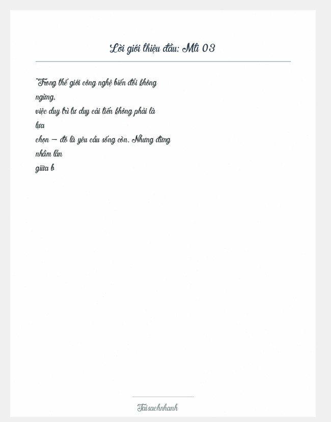 Trích đoạn Mti 03